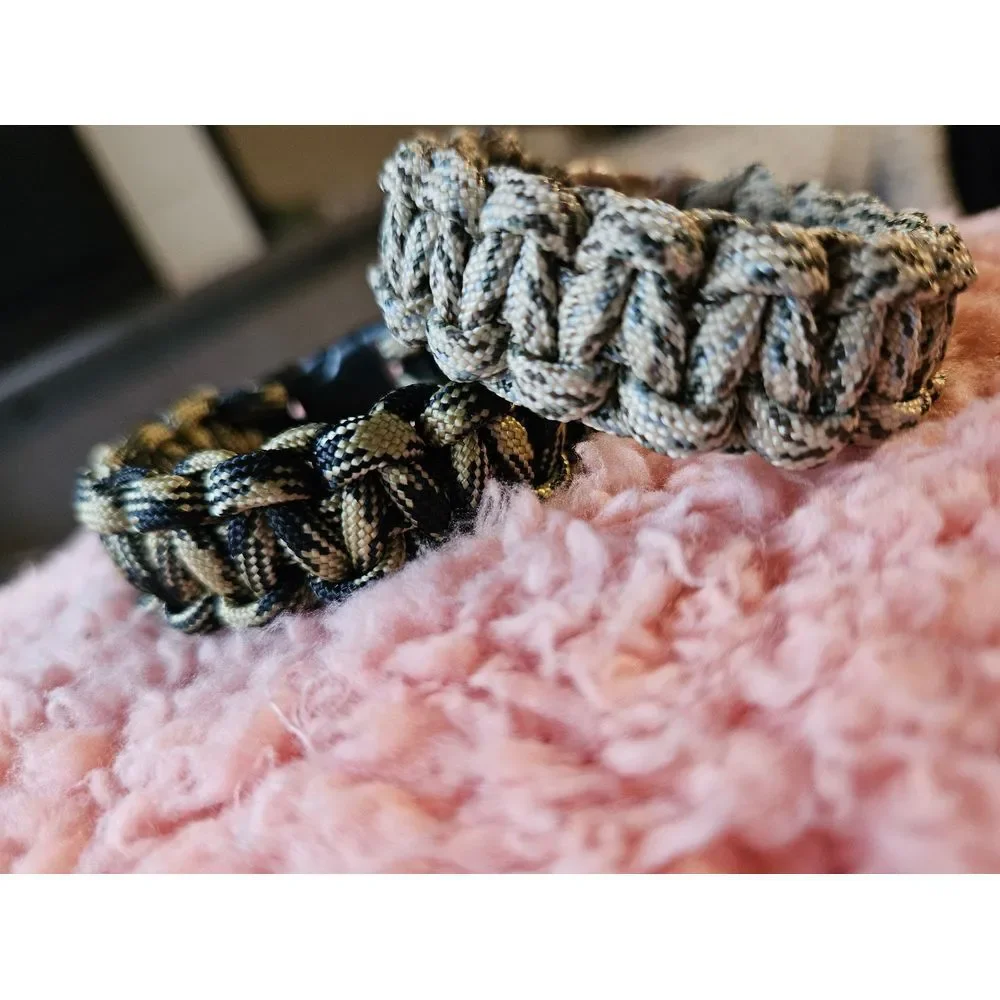 Handmade paracord bracelets size 6.5